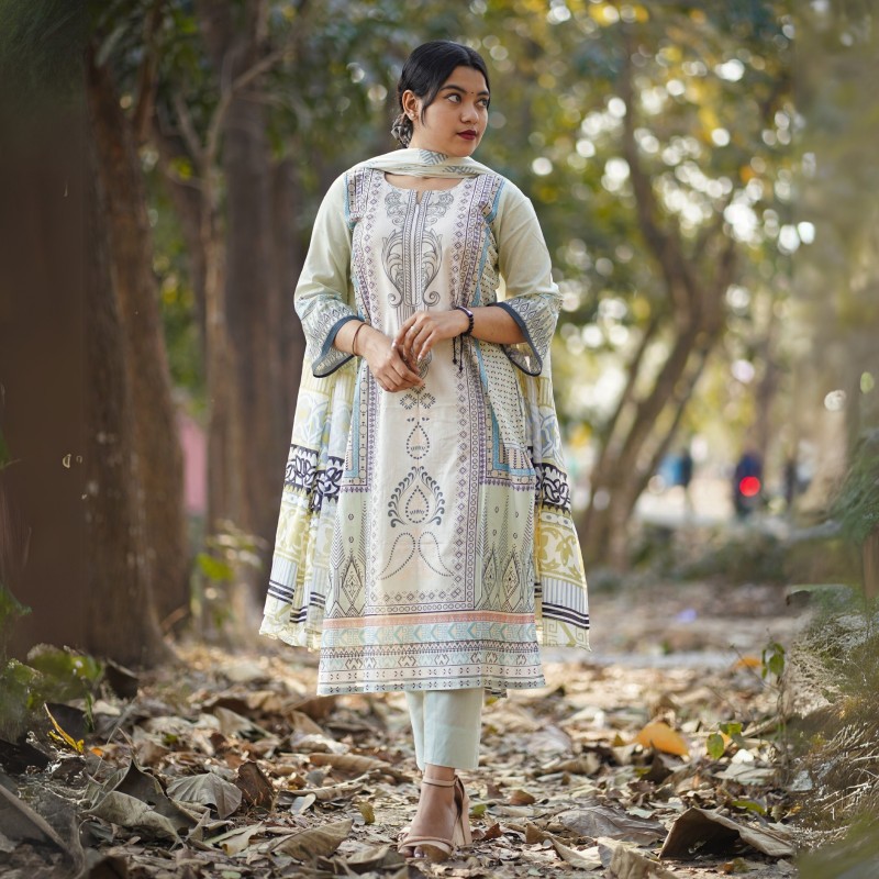 Exclusive Lun Jomtom Light Theme Three Piece